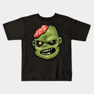 Zombie head Kids T-Shirt